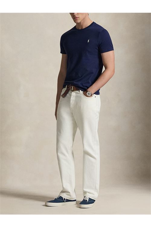 Maglietta in jersey Custom Slim-Fit RALPH LAUREN | T-shirt | 710671438525