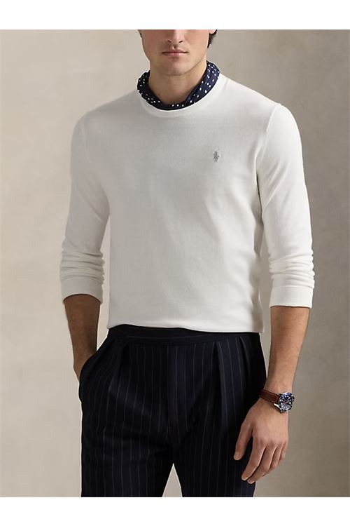 Maglia effetto texture Slim-Fit RALPH LAUREN | Maglia | 710890558506