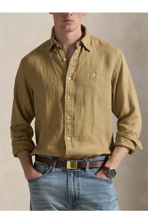 Camicia in lino Custom-Fit RALPH LAUREN | Camicia | 710966294511