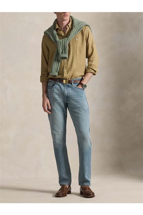 Camicia in lino Custom-Fit RALPH LAUREN | Camicia | 710966294511