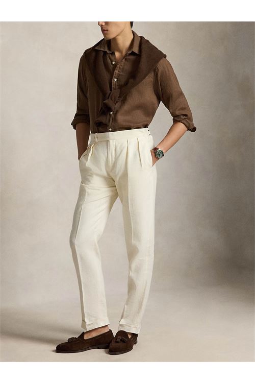 Camicia in lino Slim-Fit RALPH LAUREN | Camicia | 710968915500