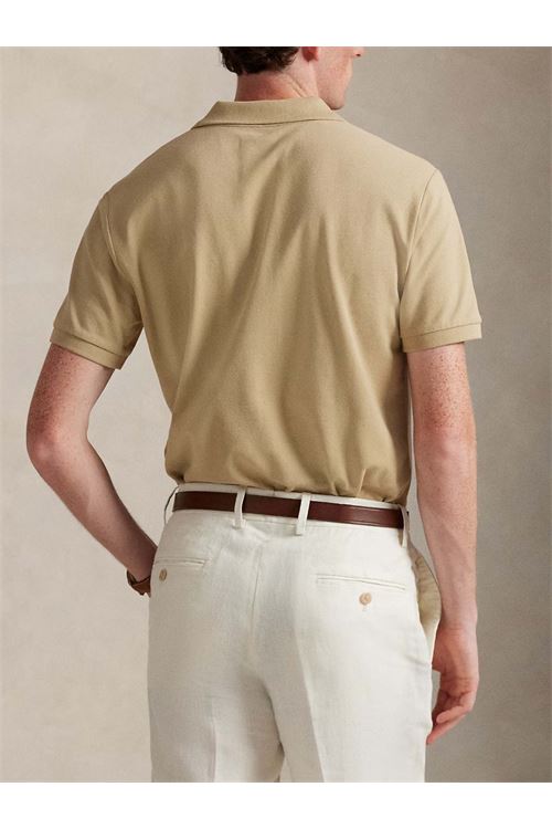 Polo in piqué stretch Custom Slim-Fit RALPH LAUREN | Polo | 710968951501