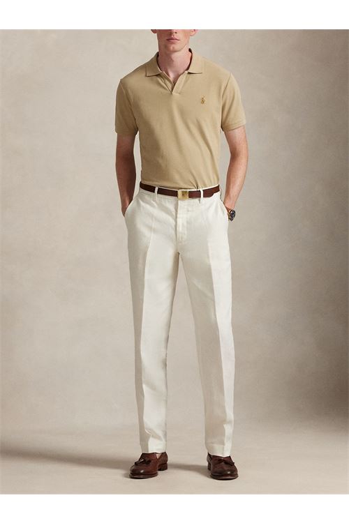 Polo in piqué stretch Custom Slim-Fit RALPH LAUREN | Polo | 710968951501