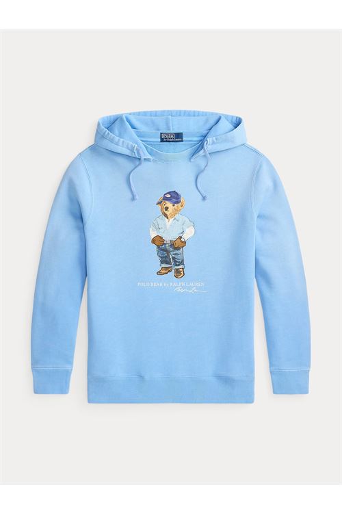 Felpa con cappuccio in pile Polo Bear RALPH LAUREN | Felpa | 710B14619001