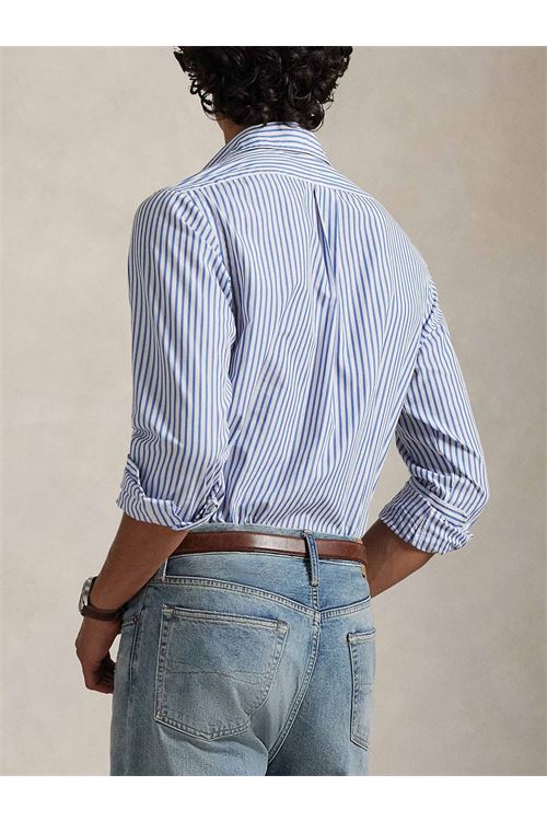 Camicia in popeline a righe Custom-Fit RALPH LAUREN | Camicia | 710B15595008