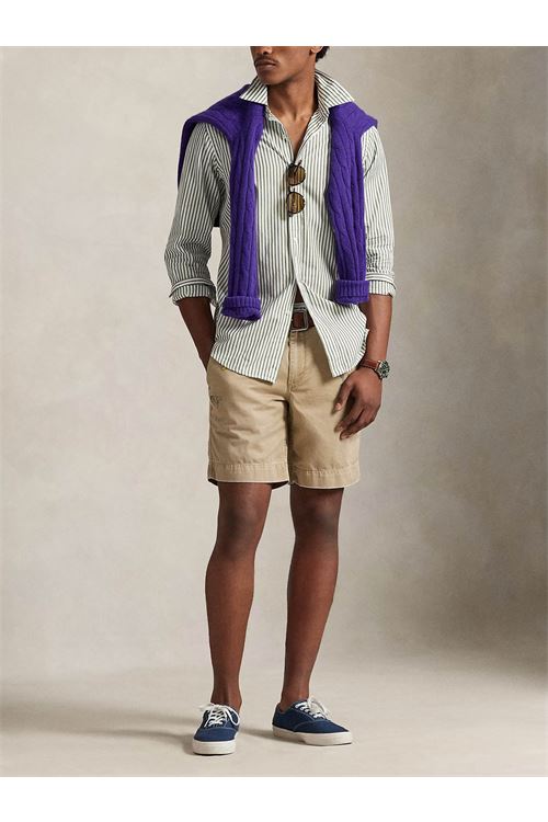 Camicia in popeline a righe Custom-Fit RALPH LAUREN | Camicia | 710B15595009