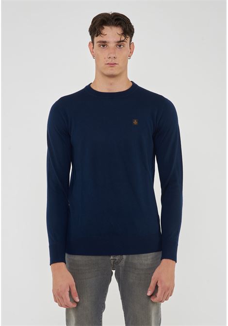 Bennet Wash Pullover Dark Blue Refrigiwear | BENNETF03700