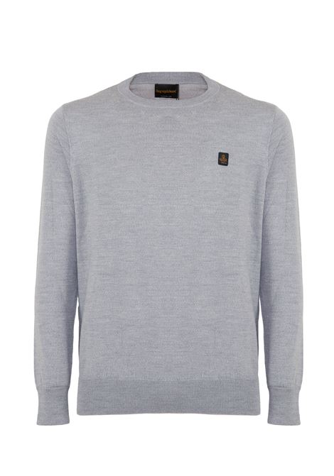 Bennet Wash Pullover Grigio Melange Refrigiwear | BENNETI06321