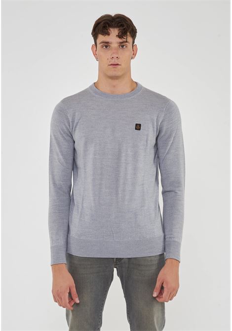Bennet Wash Pullover Grigio Melange Refrigiwear | BENNETI06321