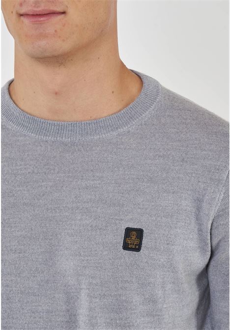 Bennet Wash Pullover Grigio Melange Refrigiwear | BENNETI06321