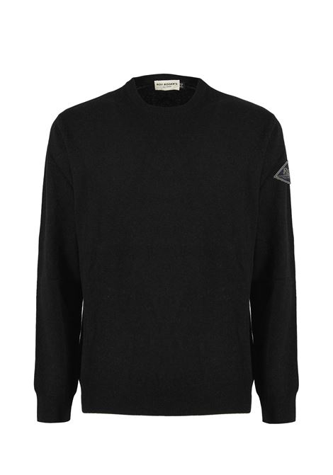 Pullover Girocollo Crew Basic Man Black Roy Roger's | CREW NECKMANC0020