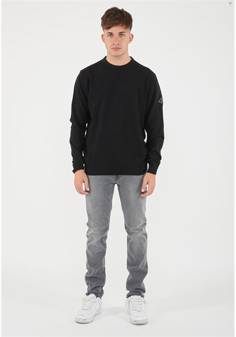 Pullover Girocollo Crew Basic Man Black Roy Roger's | CREW NECKMANC0020