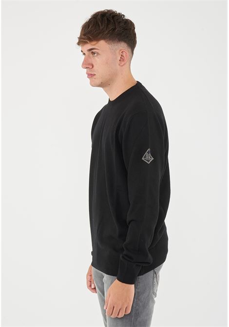 Pullover Girocollo Crew Basic Man Black Roy Roger's | CREW NECKMANC0020