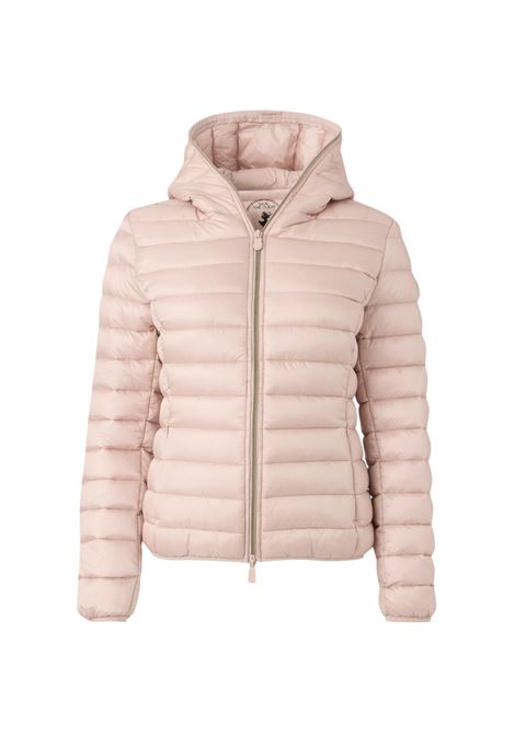 Piumino Animal Free Con Cappuccio Donna Alexis Baby Pink Save The Duck | ALEXIS IRIS2180043
