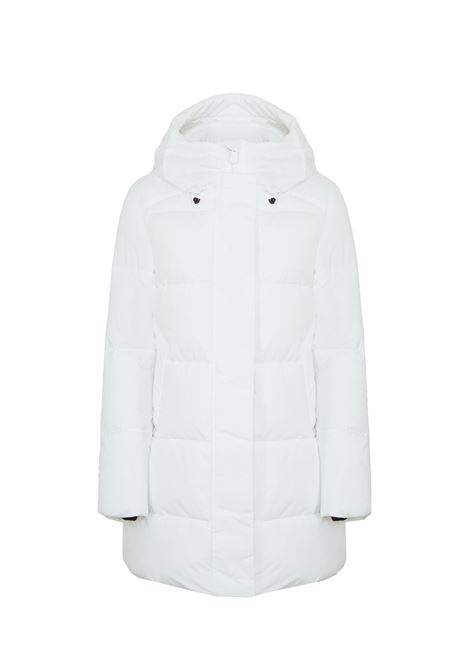 Parka Donna Con Cappuccio Bethany White Save The Duck | BETHANY LEAF2100000