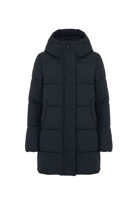 Parka Donna Con Cappuccio Bethany Nero Save The Duck | BETHANY LEAF2110000