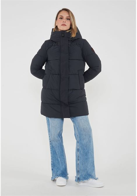 Parka Donna Con Cappuccio Bethany Nero Save The Duck | BETHANY LEAF2110000