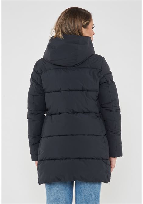 Parka Donna Con Cappuccio Bethany Nero Save The Duck | BETHANY LEAF2110000