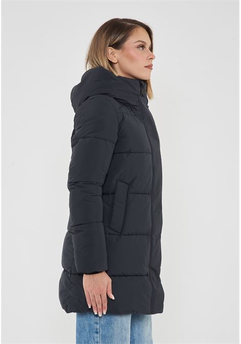 Parka Donna Con Cappuccio Bethany Nero Save The Duck | BETHANY LEAF2110000
