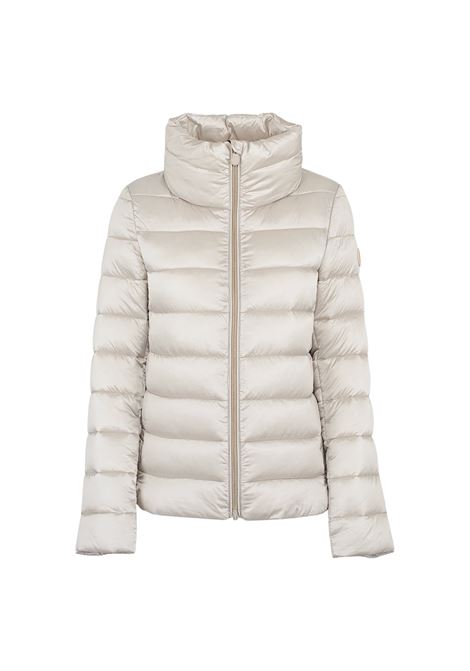 Piumino Donna Animal Ffree Modell Elsie Rainy Beige Save The Duck | ELSIE IRIS2140019
