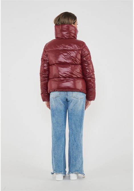 Giacca Donna Isla Wine Red Save The Duck | ISLA LOVE2170011