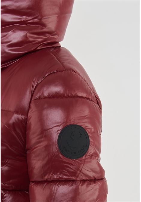 Giacca Donna Isla Wine Red Save The Duck | ISLA LOVE2170011