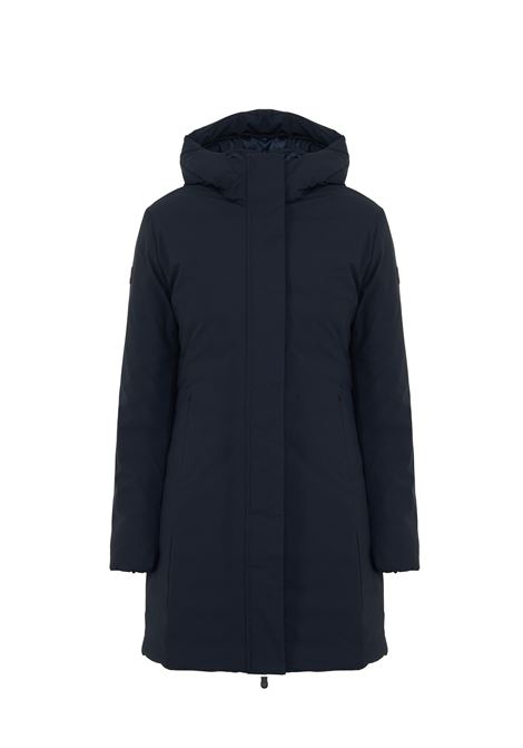 Parka Donna Modello Leyla Blue Black Save The Duck | LEYLA MATT2190010
