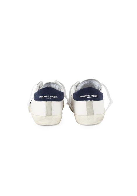 Sneaker Prsx Bianco Blue Philippe Model | PRSX LOW MANPRLU VX22