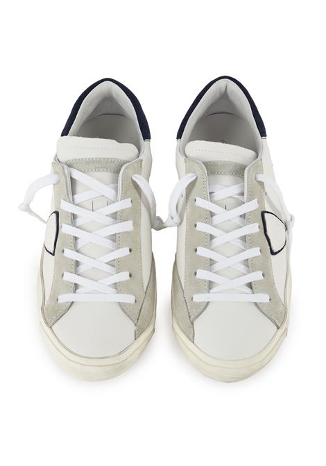 Sneaker Prsx Bianco Blue Philippe Model | PRSX LOW MANPRLU VX22