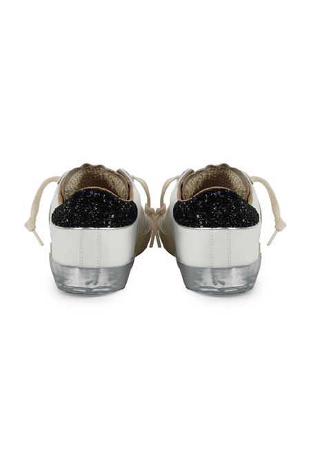 Sneaker Bassa Prsx Bianco Nero Philippe Model | PRSX LOW WOMANPRLD VG09