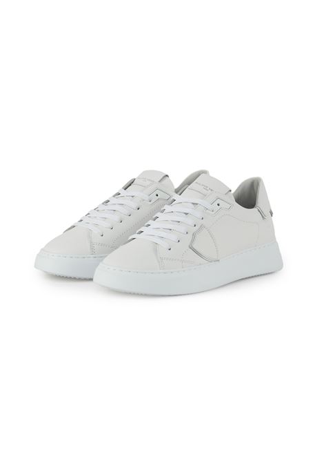 Sneaker Temple Bianco Philippe Model | TEMPLE LOW MANBTLU V001