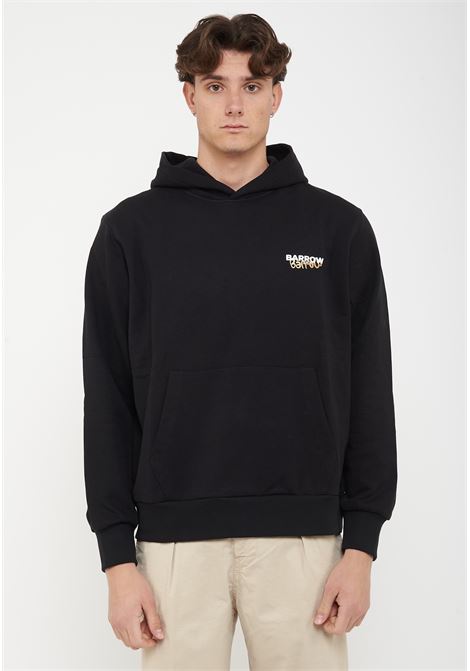 Barrow Felpa Hoodie Black Barrow | S6BWUAHS075110