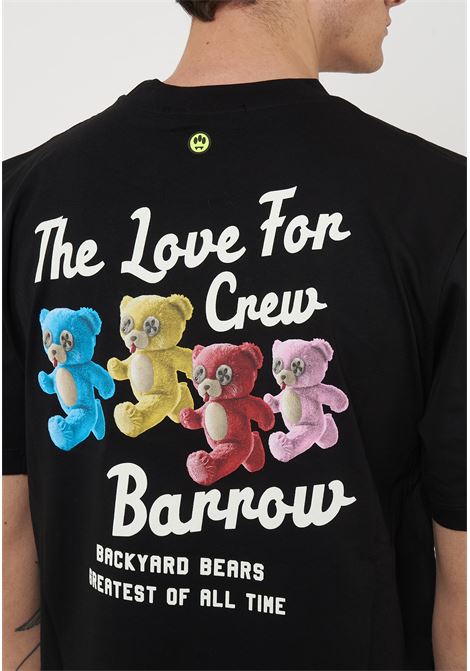 Barrow Jersey T-Shirt Black Barrow | S6BWUATH077110
