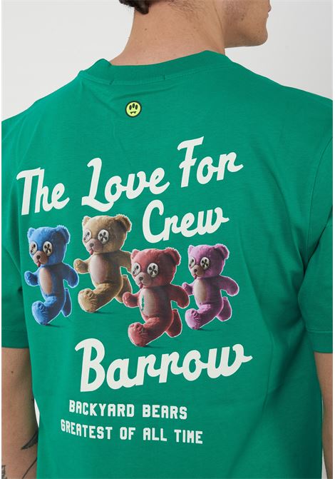 Barrow Jersey T-Shirt Green Barrow | S6BWUATH077808