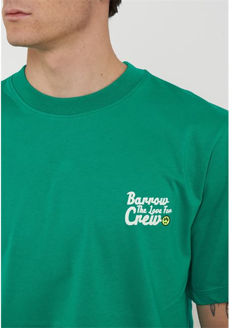 Barrow Jersey T-Shirt Green Barrow | S6BWUATH077808