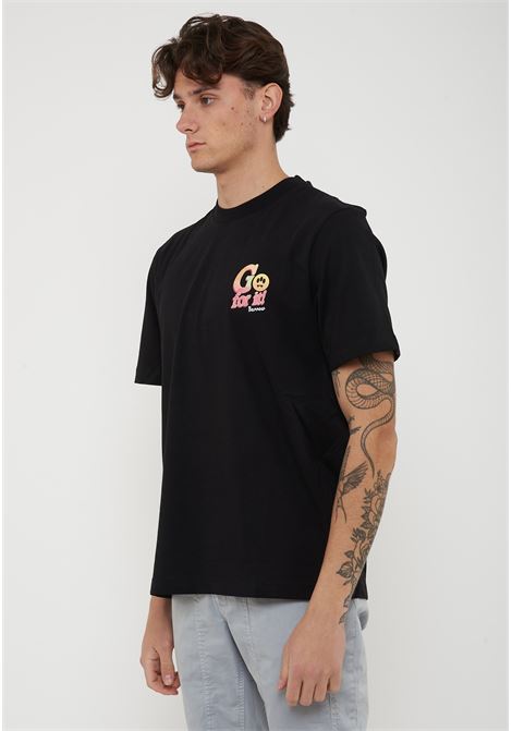 Barrow Jersey T-Shirt Black Barrow | S6BWUATH079110