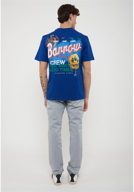 Barrow Jersey T-Shirt Blue Ink Barrow | S6BWUATH086066