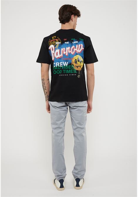 Barrow Jersey T-Shirt Black Barrow | S6BWUATH086110