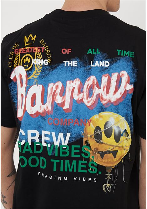 Barrow Jersey T-Shirt Black Barrow | S6BWUATH086110