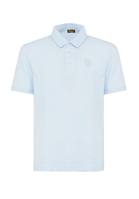 Polo In Piquet Alban Celeste BLAUER | ALBANS80E
