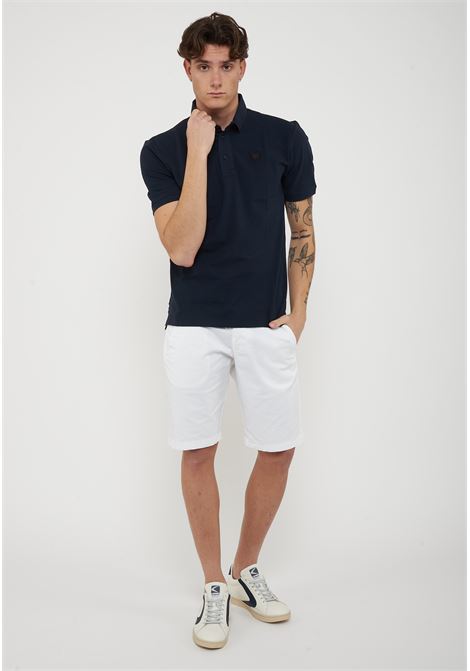 Polo In Piquet Alban Blu BLAUER | ALBANS888