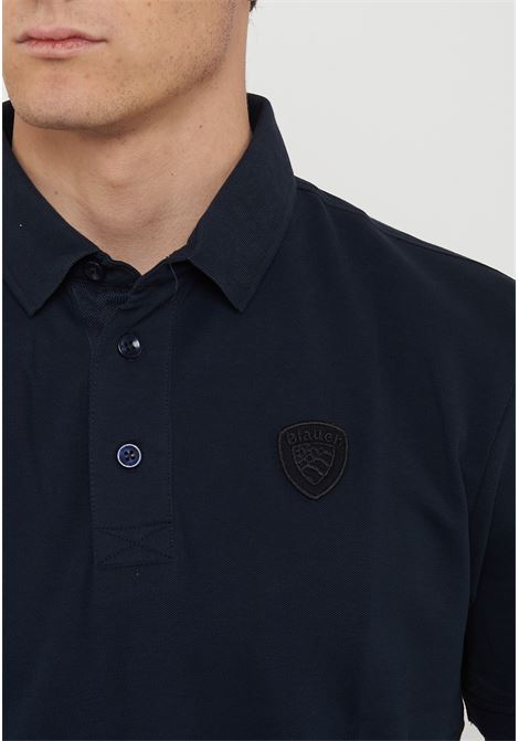 Polo In Piquet Alban Blu BLAUER | ALBANS888