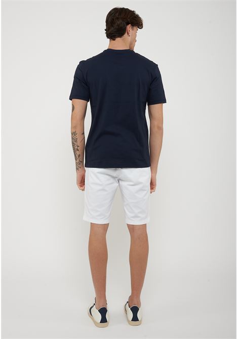 T-Shirt In Tono Bourn Blu BLAUER | BOURN888