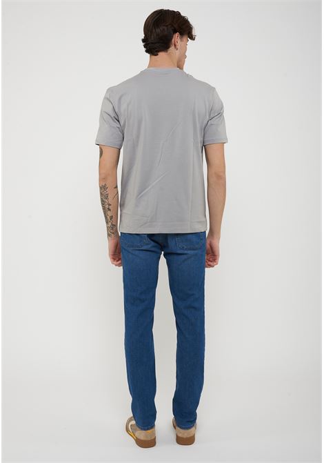 T-Shirt In Tono Grigio Nebbia BLAUER | BOURN915