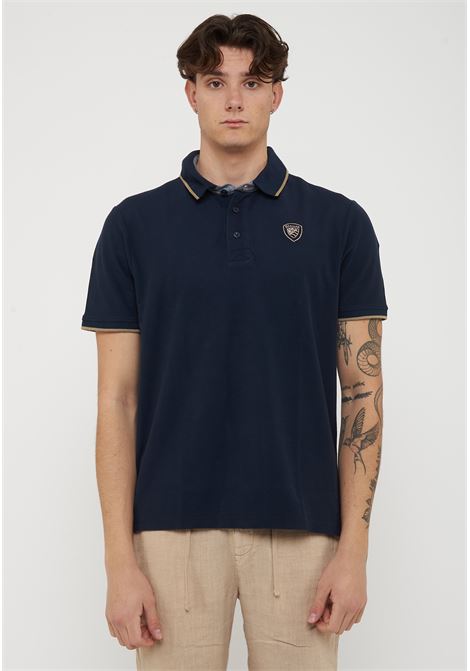 Polo In Piquet Damon Blu BLAUER | DAMON888