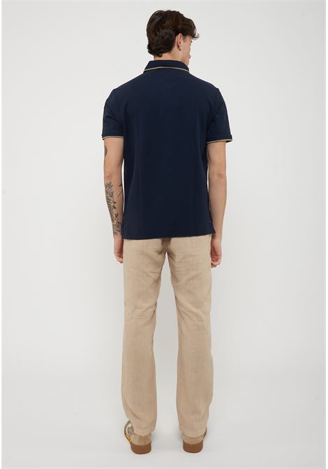 Polo In Piquet Damon Blu BLAUER | DAMON888