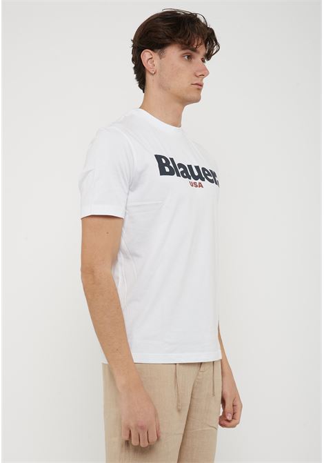 T-Shirt Ernst Bianco Ottico BLAUER | ERNST100