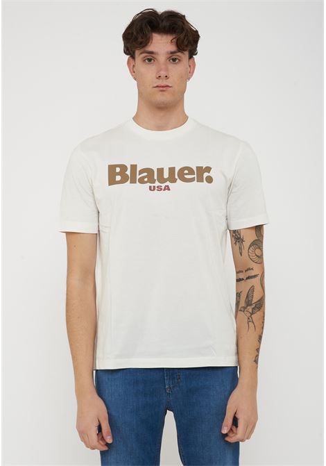 T-Shirt Ernst Bianco Neve BLAUER | ERNST102