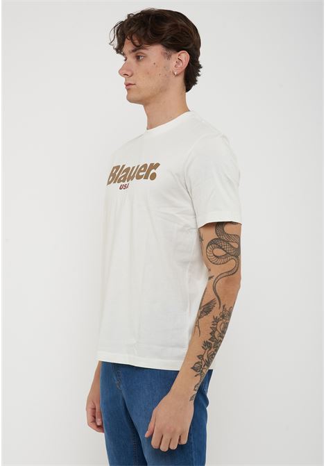 T-Shirt Ernst Bianco Neve BLAUER | ERNST102