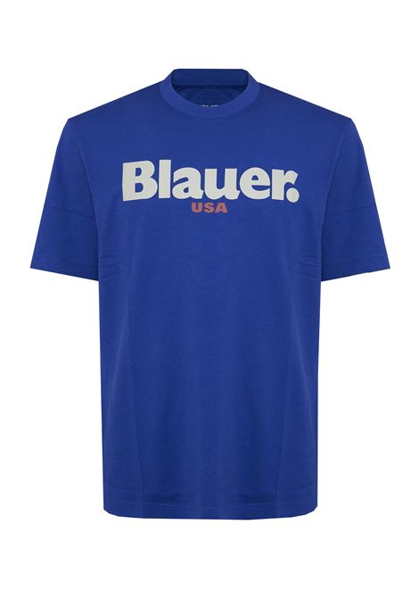 T-Shirt Ernst Blu Clematide BLAUER | ERNST853